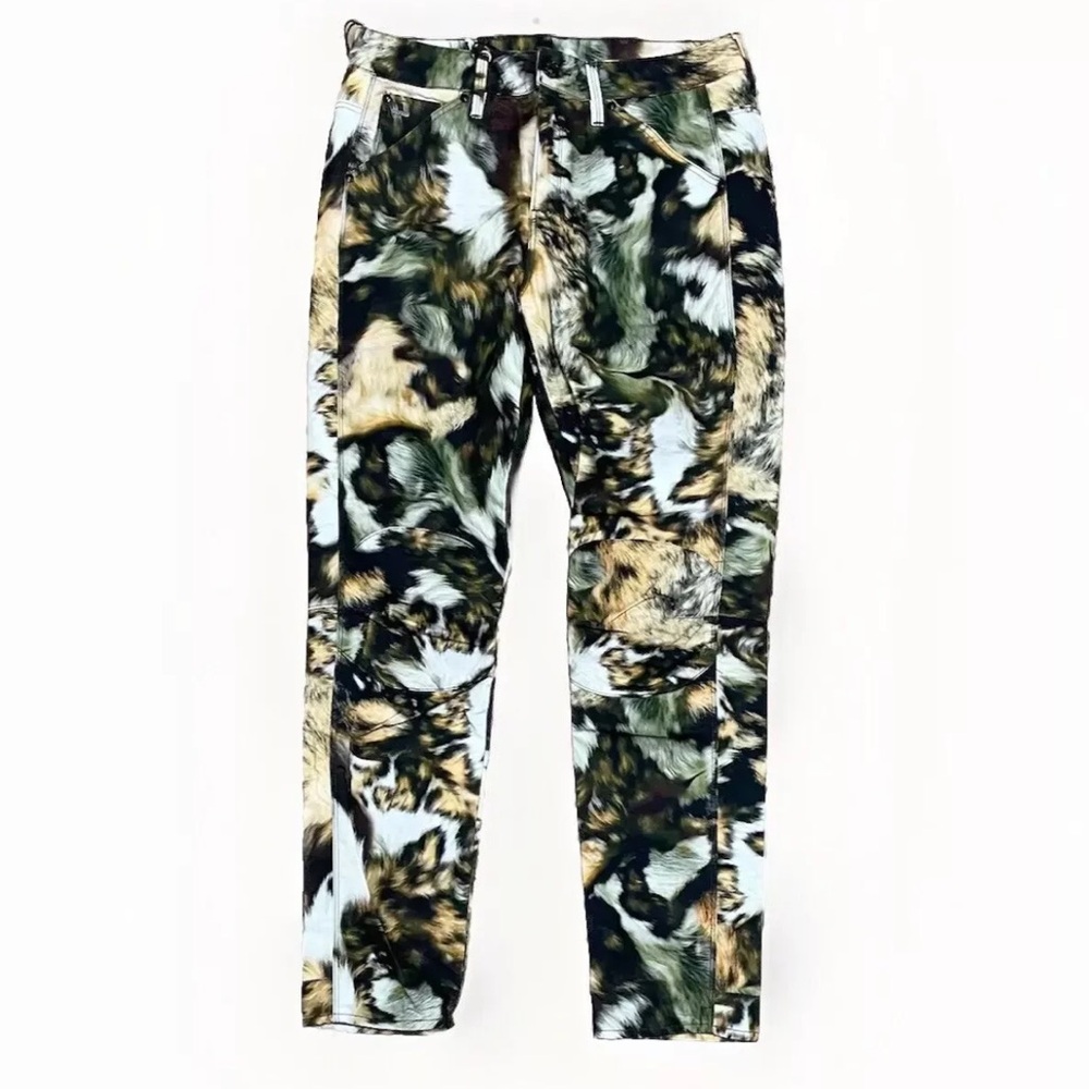 G STAR X PHARRELL WILLIAMS Mens 5622 Elwood X25 3D Tapered Pants Wild Dog SZ 30